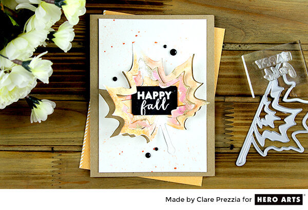Happy Fall Card by Clare Prezzia