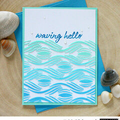 Waving Hello by Kelly Rasmussen for Hero Arts