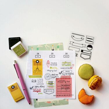 New and Existing Planner products from Kelly Purkey for Hero Arts