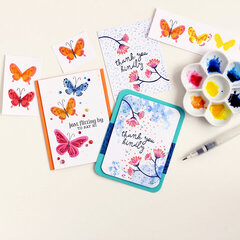 Celebrating butterflies from Hero Arts