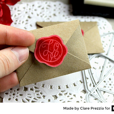 Quick Mini Valentines by Clare Prezzia for Hero Arts