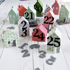 Create Your Own Tiny Houses for Advent Calendars