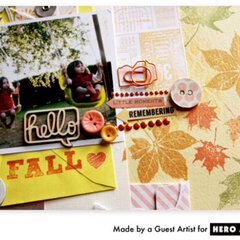 Hello Fall  By Guest Artist