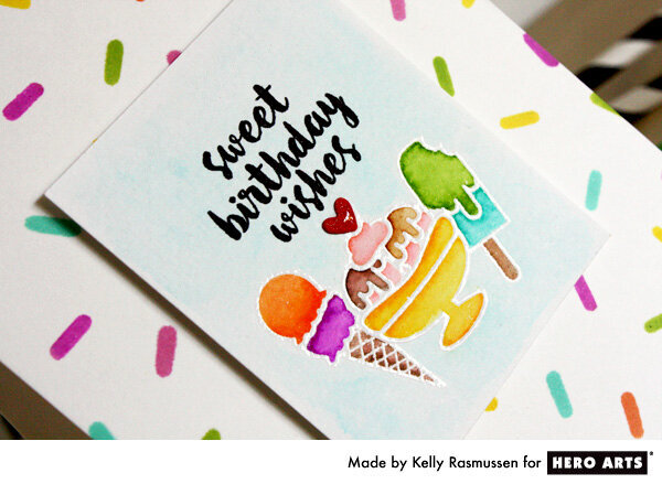 Birthday Sprinkles by Kelly Rasmussen for Hero Arts