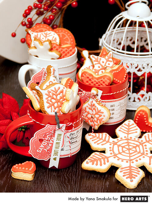 Holiday Cookie Packaging by Yana Smakula for Hero Arts