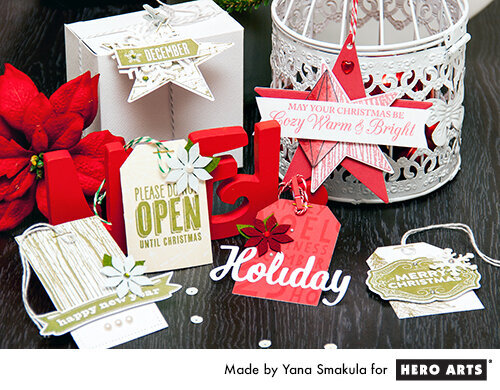 Holiday Tags by Yana Smakula for Hero Arts