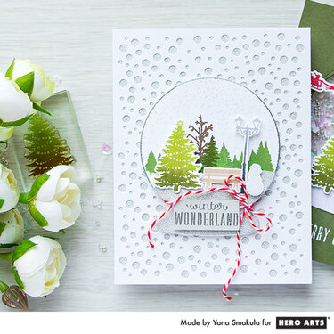 Winter Wonderland Card by Yana Smakula