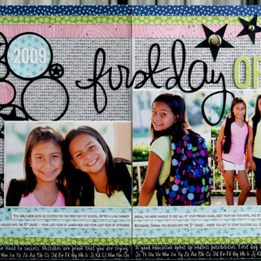 First Day Of School *Bella Blvd*