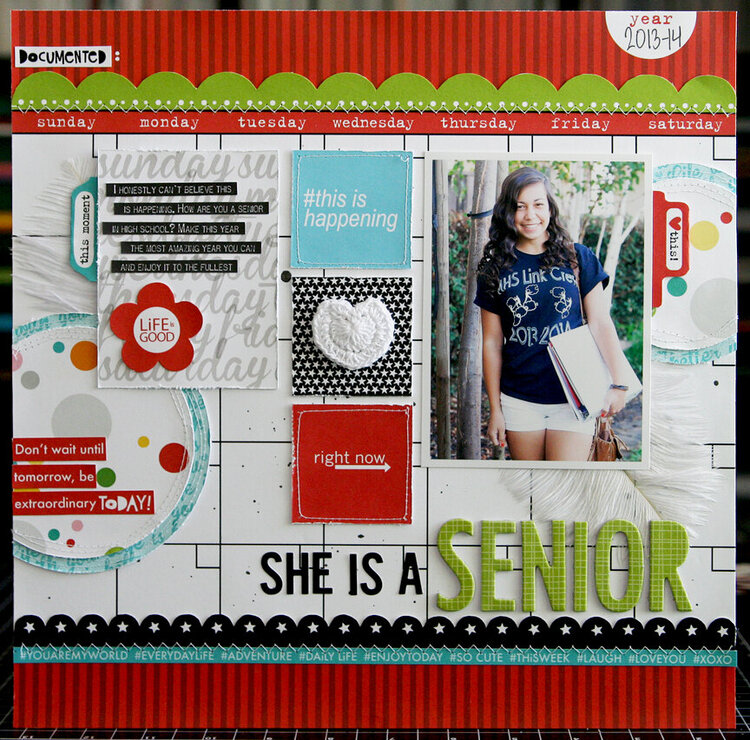 She Is A Senior