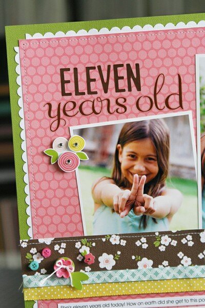 Eleven Years Old *Pebbles*