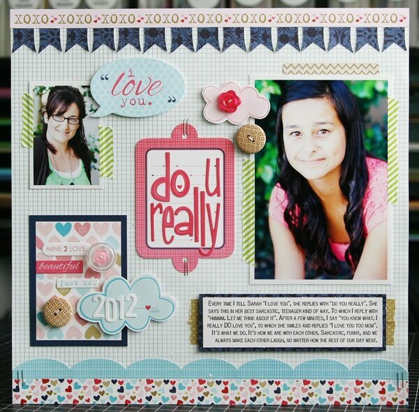 Do U Really *Scrapbook Trends April 2013*