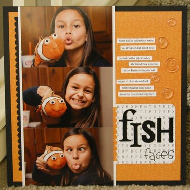 Fish Faces *Creating Keepsakes July 09*