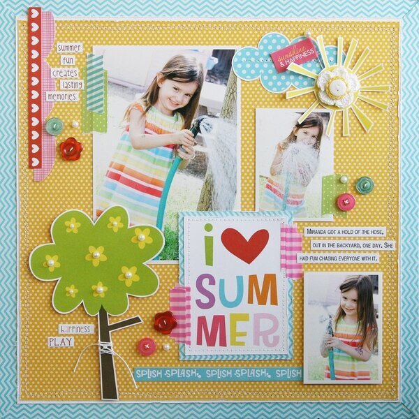 I {heart} Summer *Scrapbook Trends June 2013*