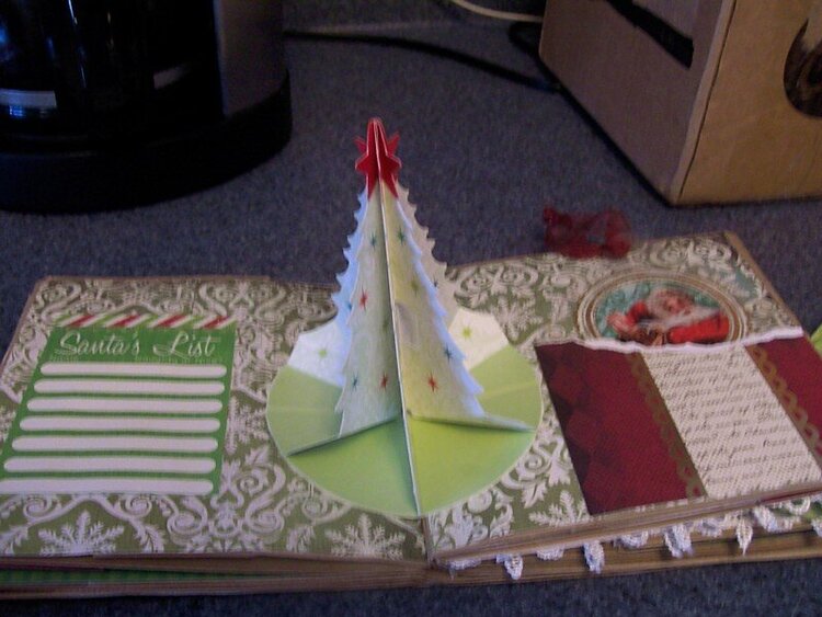 christmas tree paperbag  album