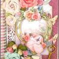 Shabby Chic Heart Journal