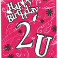 Happy Birthday 2 U