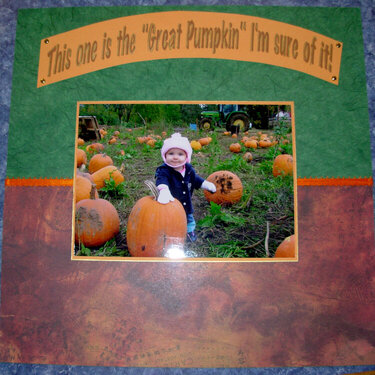 Great Pumpkin