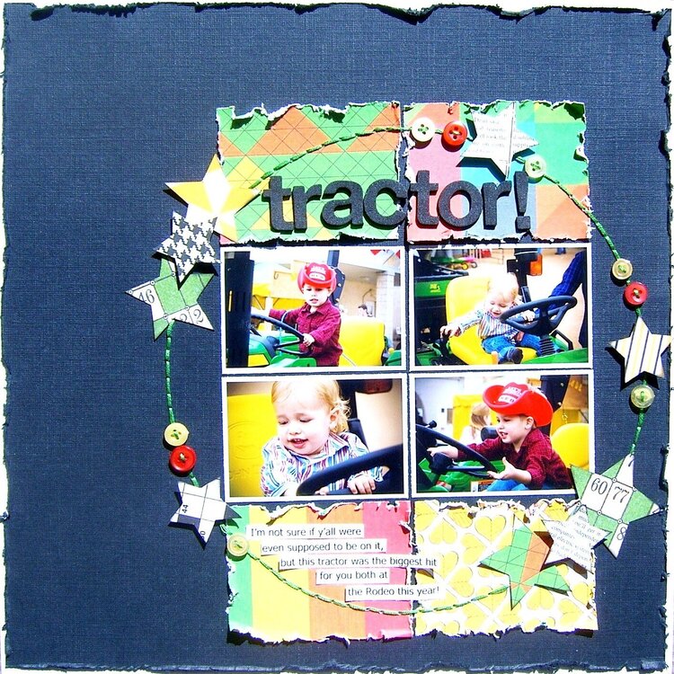 Tractor! *The Big Book of Scrapbook Ideas*