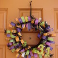 Halloween wreath