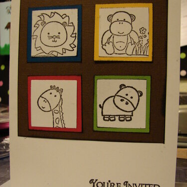 Jungle Safari invite upgrade 2