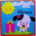 Smiley Birthday card