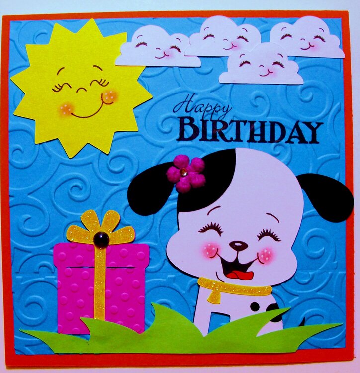 Smiley Birthday card