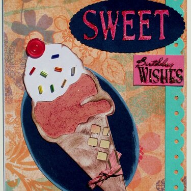 Sweet birthday wishes card