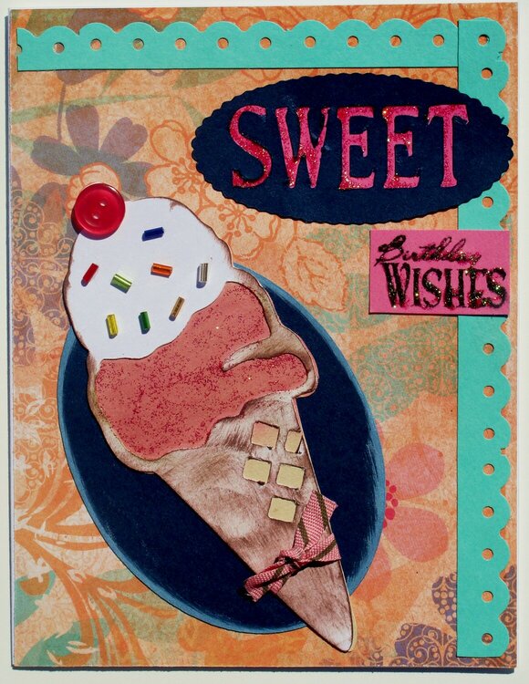 Sweet birthday wishes card
