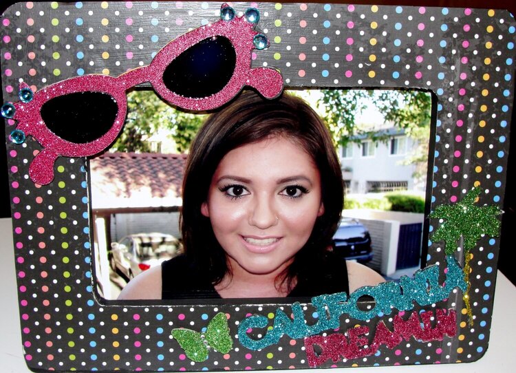 California Dreamin picture frame