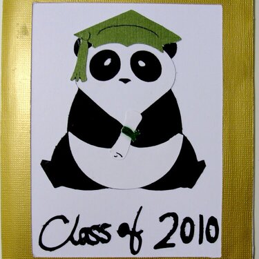 Panda Grad Card