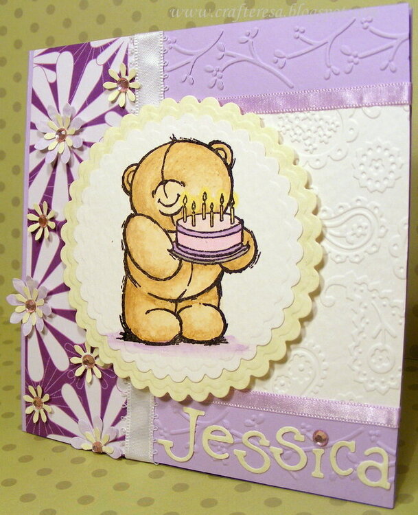 Forever Friends Birthday Cake Jessica