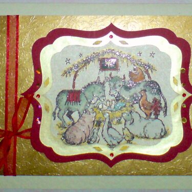 Nativity card