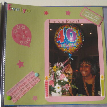 18th page of the Birthday Album