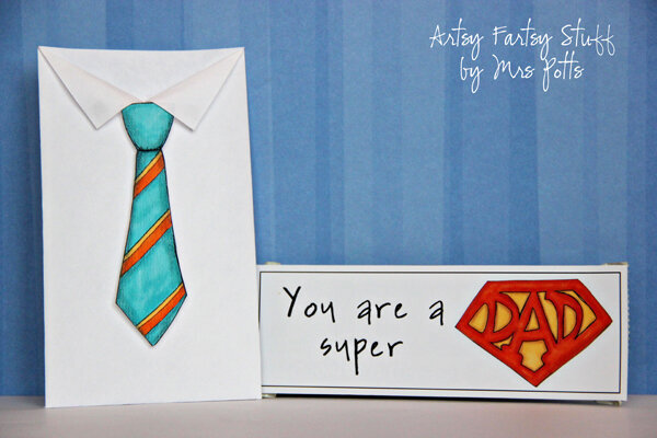 Father&#039;s Day Card and Candy Bar