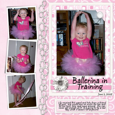 Ballerina in Training