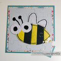 Bumble Bee Chipboard Puzzle