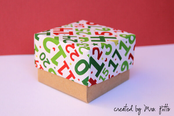 Origami Christmas Box no 2
