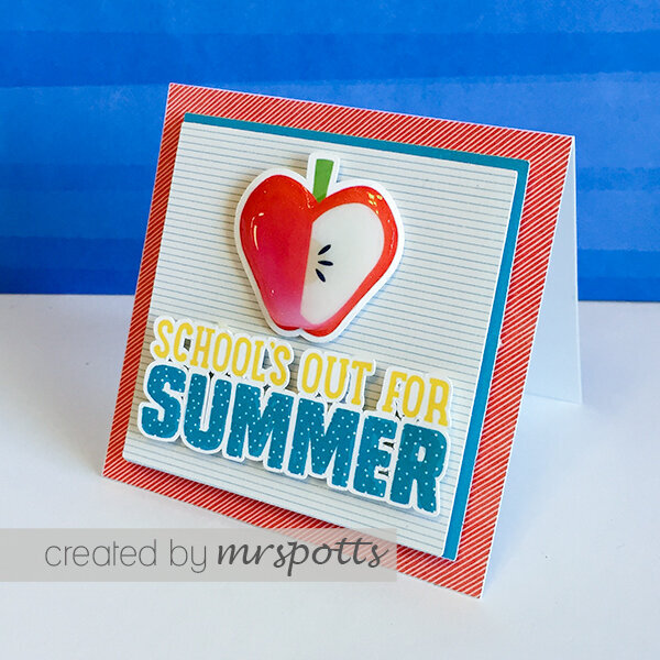 Schools Out for Summer Card
