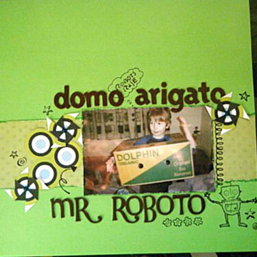 Domo Arigato, Mr Roboto.