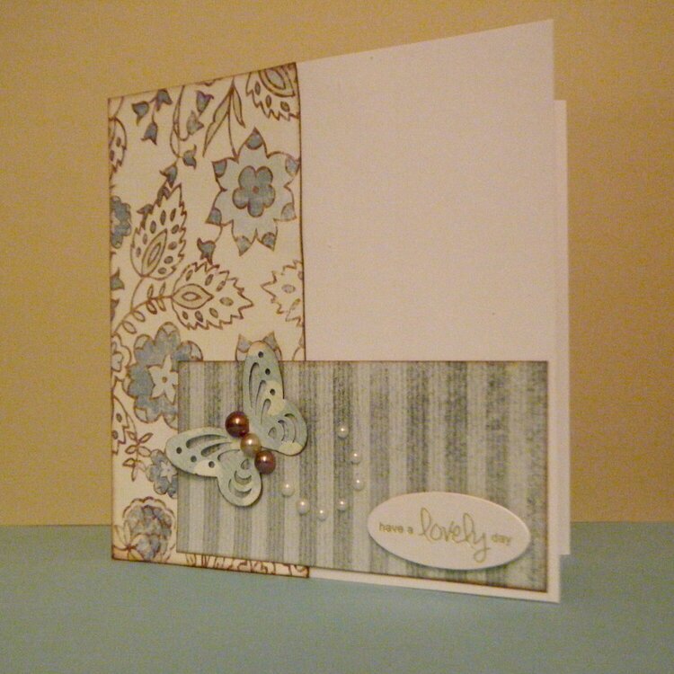 Blue Card Set ~ Have A Lovely Day