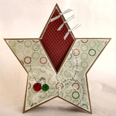 Star Card - Little Yellow Bicycle &#039;Christmas Magic&#039;