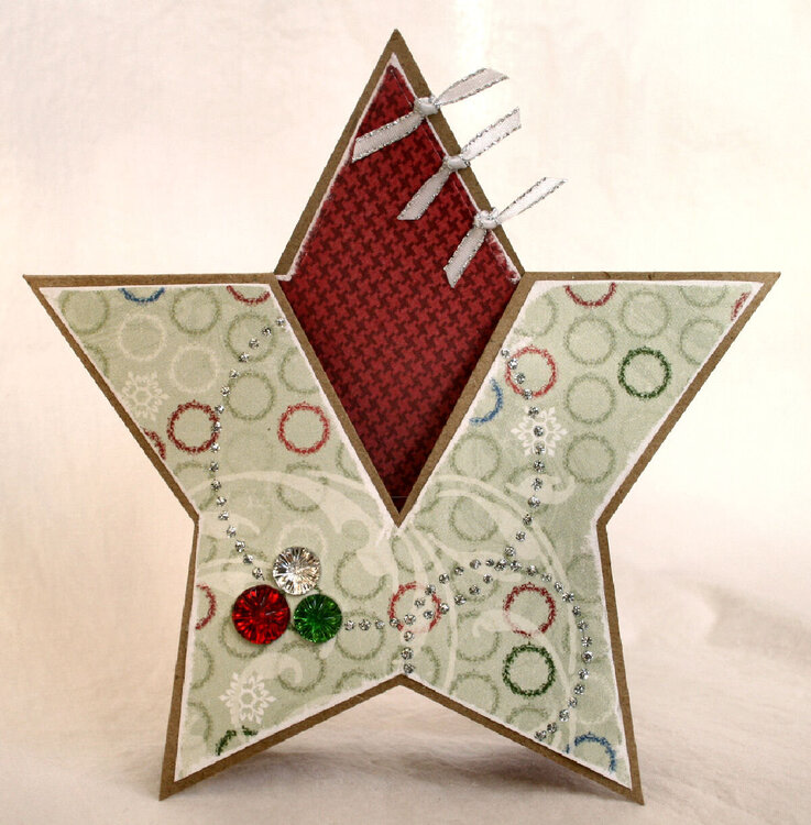 Star Card - Little Yellow Bicycle &#039;Christmas Magic&#039;