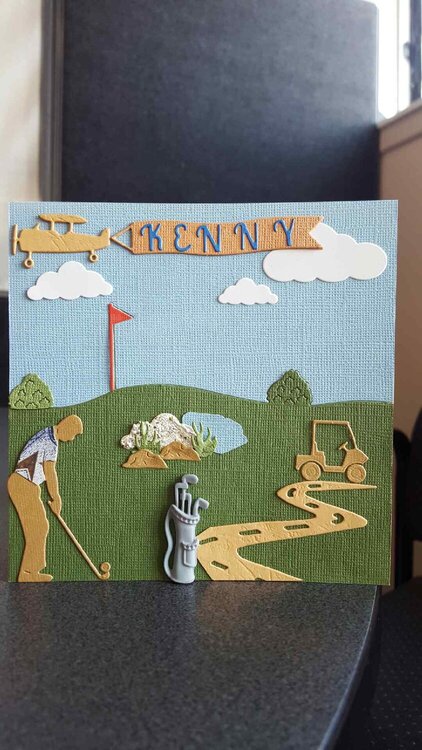 Golf Card.
