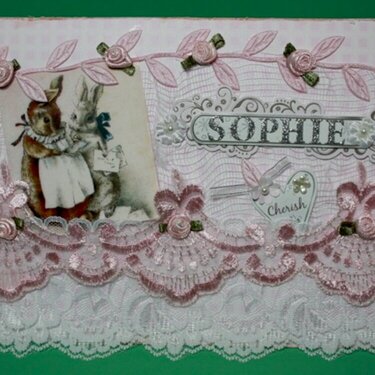 Sophie&#039;s Baptism Card