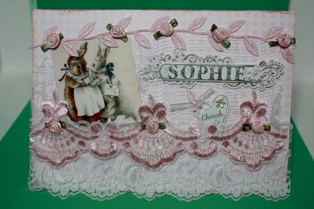 Sophie&#039;s Baptism Card