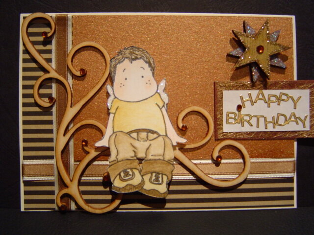 Edwin birthday card.