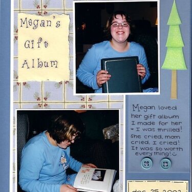 Megan&#039;s Gift Album