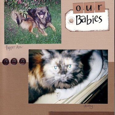 *Our Babies* (Photo Swap with ScrapQueen26!)