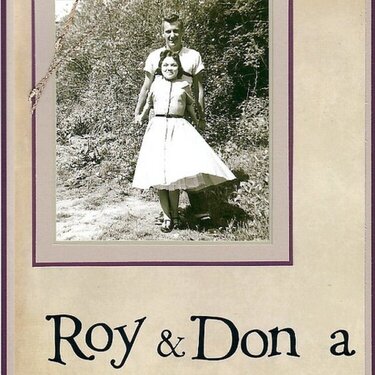 Roy &amp; Donna Title Page
