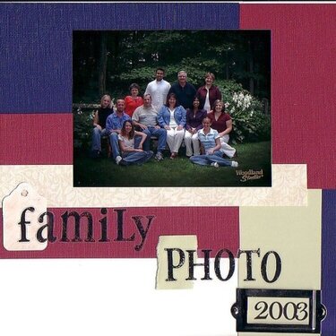 *Family Photo 2003*
